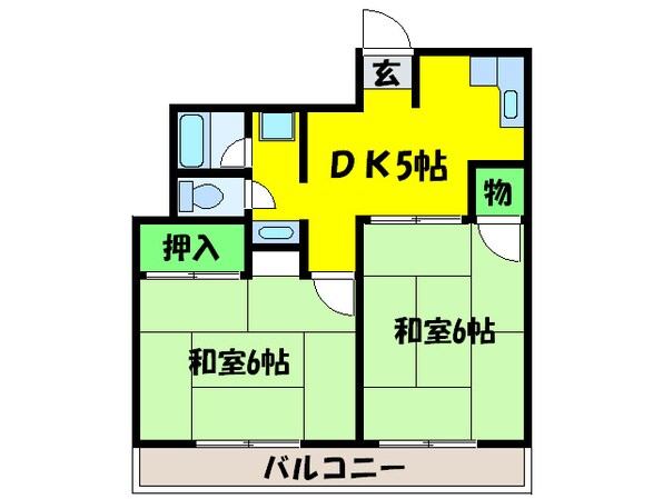 ハイム榎の物件間取画像